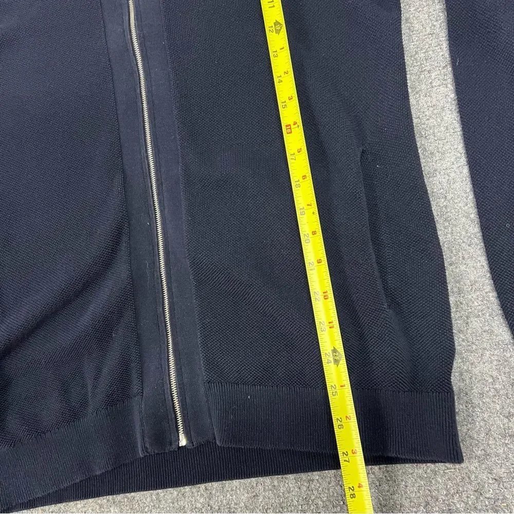 Theory Lievos 2 Breach Hoodie full zip cardigan mens M